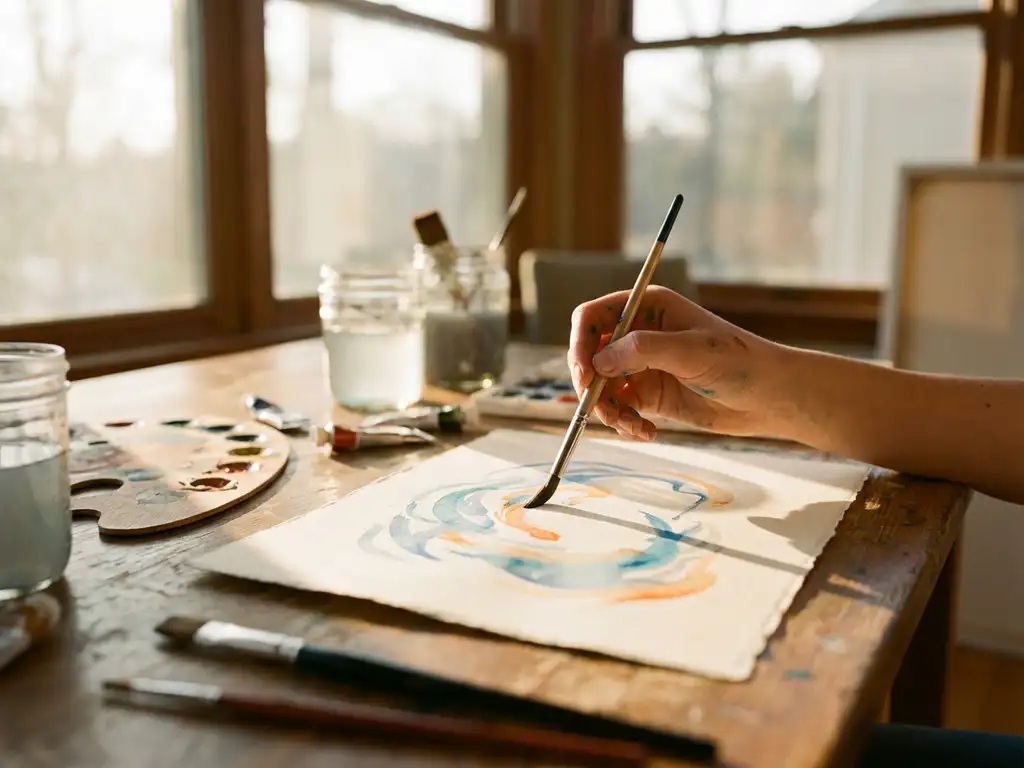 Was macht man in der Kunsttherapie?